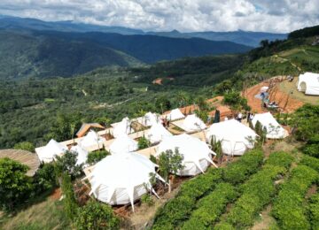 Tour cắm trại Cloud 9 Glamping lều F (F1 – F6)