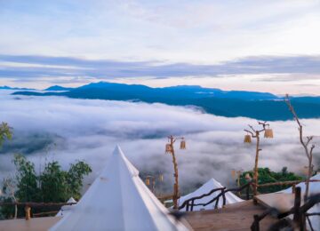 Tour cắm trại Cloud 9 Glamping lều B (B1 – B12)